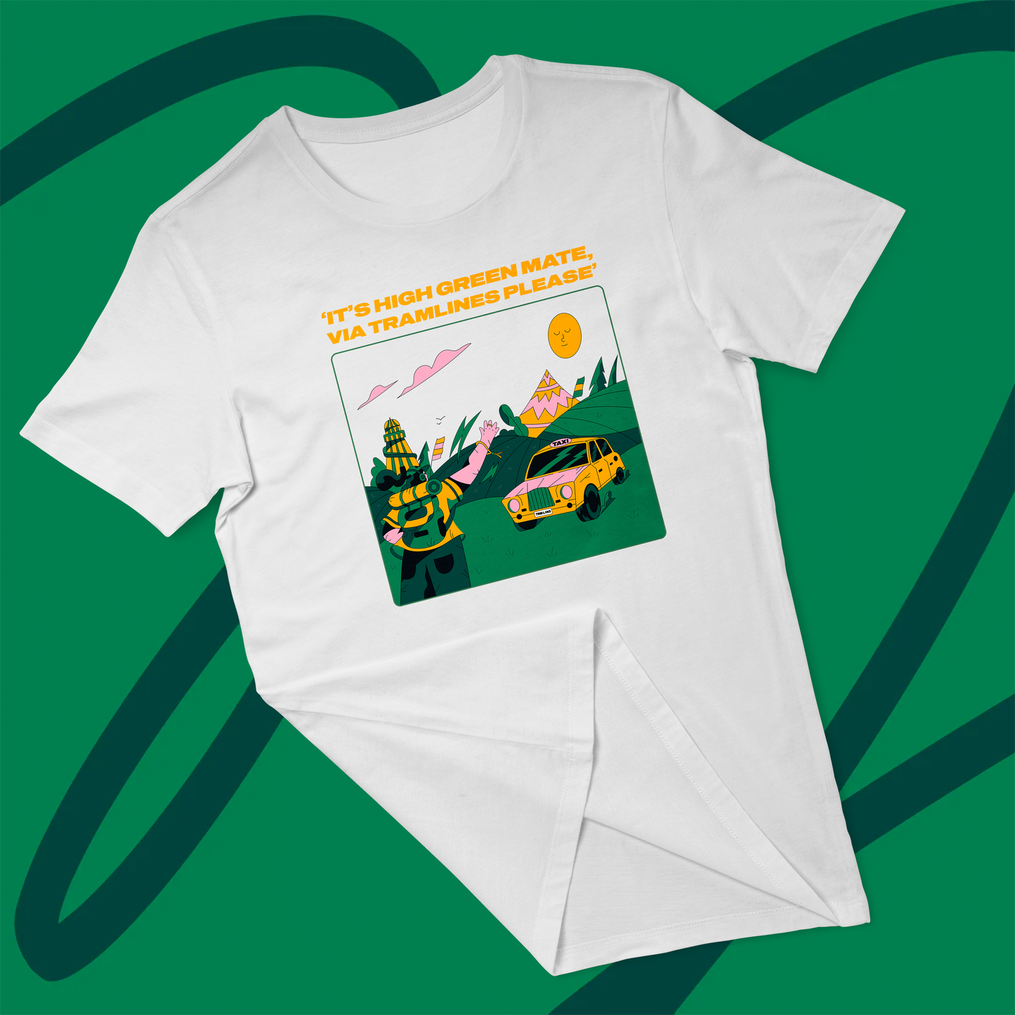 High Green Via Tramlines T Shirt