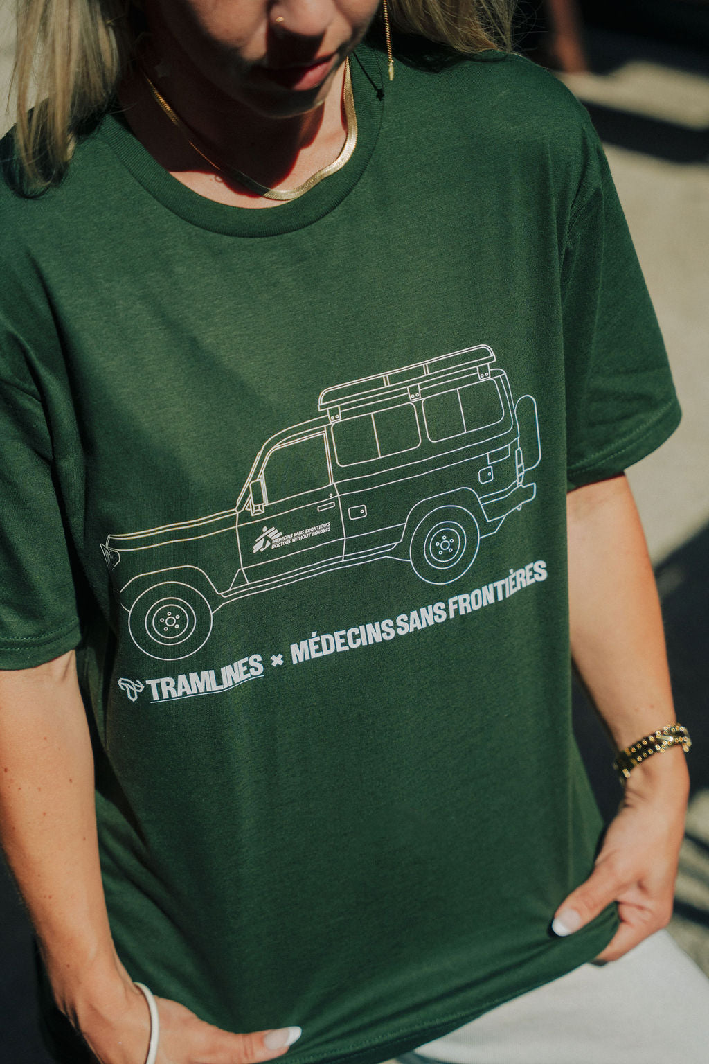Limited Edition MSF x Tramlines Charity T-Shirt