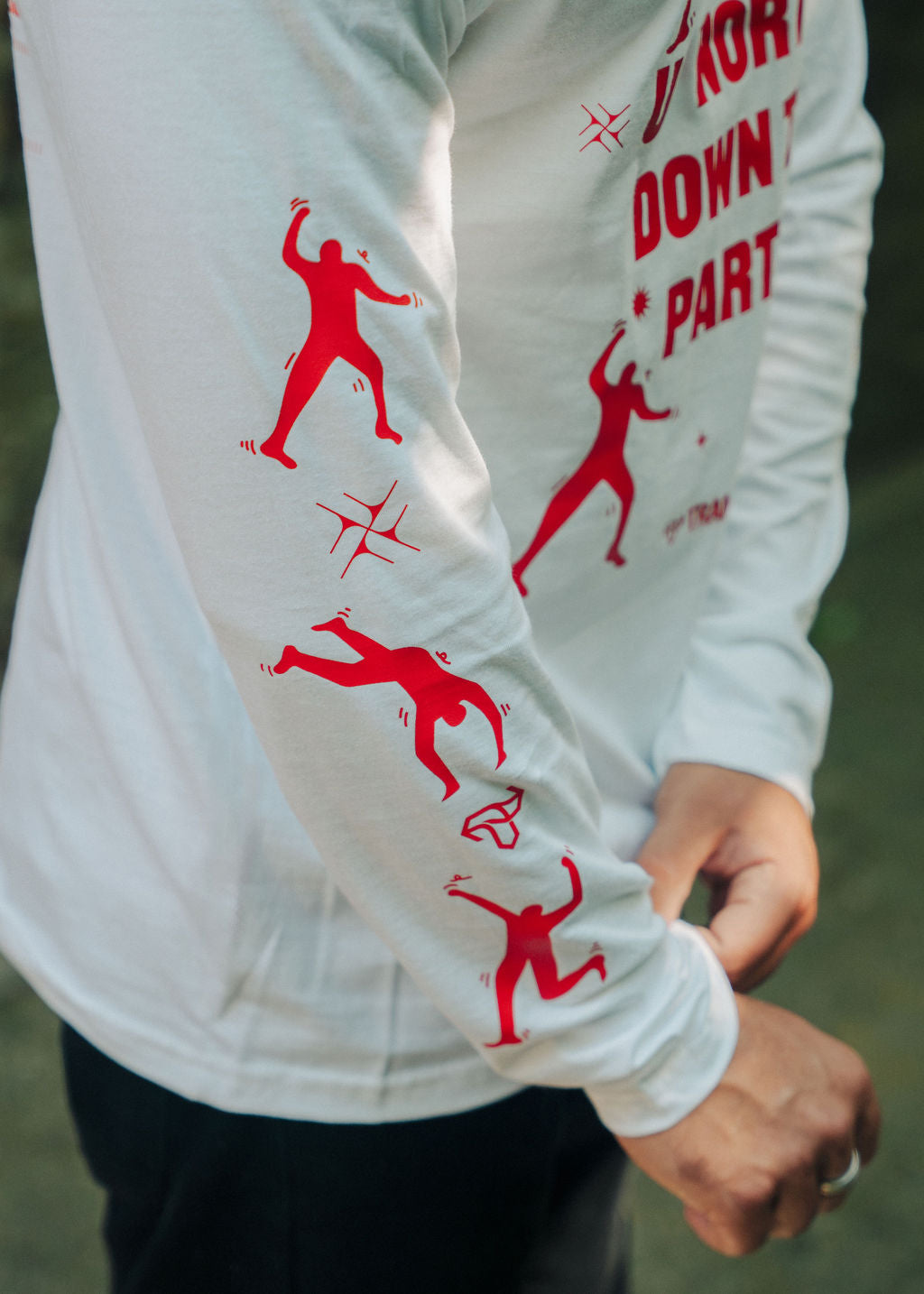 Up North Down To Party Long Sleeve Charity T-Shirt