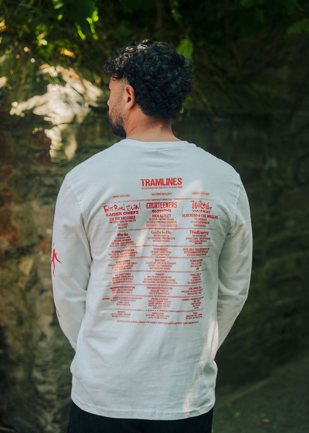 Up North Down To Party Long Sleeve Charity T-Shirt